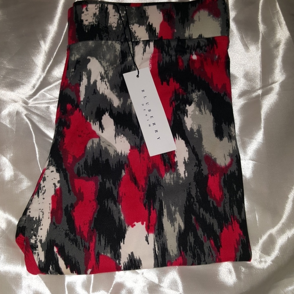 Bluberry Denim Leggings